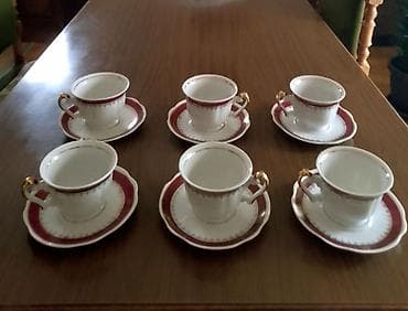 Home & Garden: Kolekcionarski porcelanski set od 6 šoljica zapremine 0,2l sa tacnama at lalafo.rs — 1 Home & Garden: Kolekcionarski porcelanski set od 6 šoljica zapremine 0,2l sa tacnama — 1