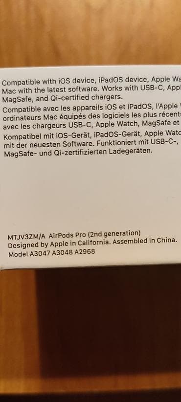 Apple Airpods 2 Pro Type C A3047 Novo Original Robu mozete licno at lalafo.rs — 2 Apple Airpods 2 Pro Type C A3047 Novo Original Robu mozete licno — 2