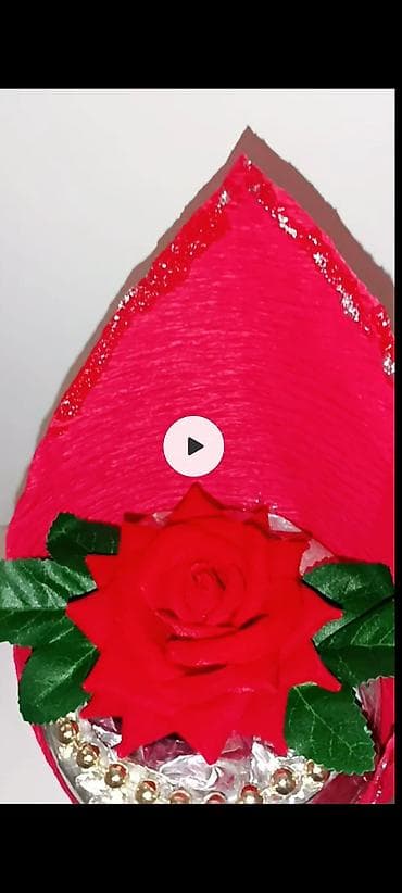 Ručno rađena dekorativna svećica u poklon-aranžmanu - Elegantna na lalafo.rs — 2 Ručno rađena dekorativna svećica u poklon-aranžmanu - Elegantna — 2