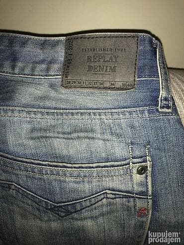 Original Replay farmerice 34 100% cotton Made in Italy Polustruk na lalafo.rs — 1 Original Replay farmerice 34 100% cotton Made in Italy Polustruk — 1