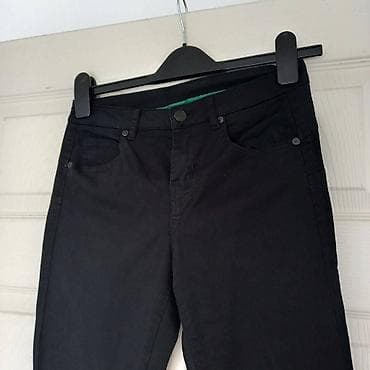 Nove Benetton crne pantalone - S. Nove Benetton crne pantalone ravnih na lalafo.rs — 6 Nove Benetton crne pantalone - S. Nove Benetton crne pantalone ravnih — 6