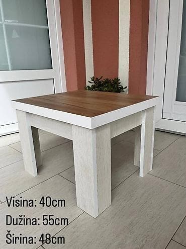 Klub stolovi- različitih dezena Odmah dostupni stočići! Napravljen od na lalafo.rs — 5 Klub stolovi- različitih dezena Odmah dostupni stočići! Napravljen od — 5