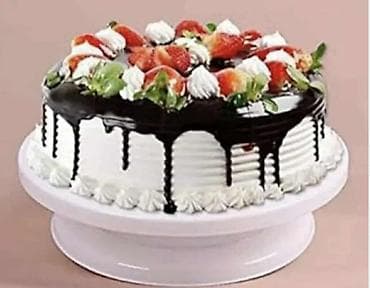 za svaki dan: Rotacioni stalak za torte 28cm precizna dekoracija Savršena torta at lalafo.rs — 4 za svaki dan: Rotacioni stalak za torte 28cm precizna dekoracija Savršena torta — 4