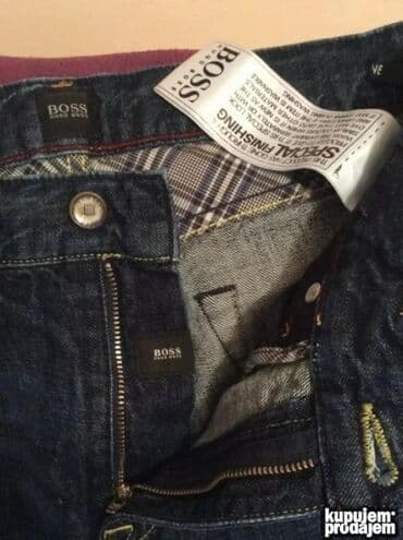 Original Hugo Boss farmerice 33 100% cotton Polustruk 44-5cm duzina na lalafo.rs Original Hugo Boss farmerice 33 100% cotton Polustruk 44-5cm duzina