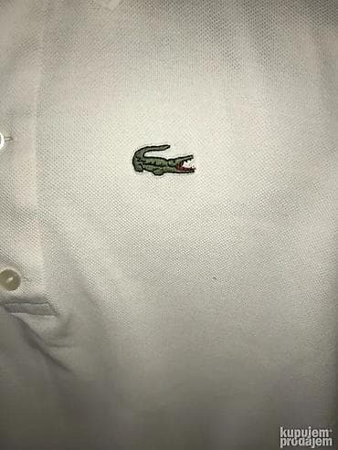 original esprit: Original Lacoste duks M 100% cotton Bela boja Ramena 45cm, duzina at lalafo.rs — 2 original esprit: Original Lacoste duks M 100% cotton Bela boja Ramena 45cm, duzina — 2