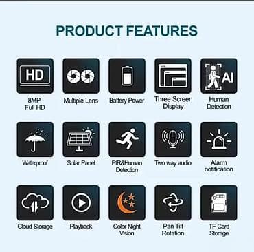 Solarna 4G sim PTZ kamera sa reflektorom 450w 600w. Prolećna akcija na lalafo.rs — 4 Solarna 4G sim PTZ kamera sa reflektorom 450w 600w. Prolećna akcija — 4