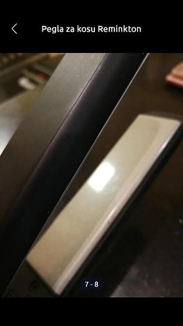 Pegla za kosu Reminkton 58w.dobra i neoštećene grejne ploče na lalafo.rs — 7 Pegla za kosu Reminkton 58w.dobra i neoštećene grejne ploče — 7