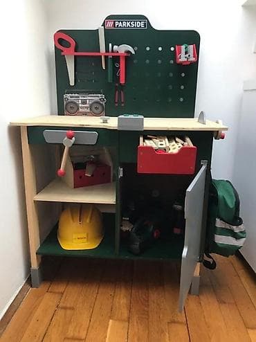 Dečija radionica sa alatom – set Parkside/BOSCH Kompletna na lalafo.rs Dečija radionica sa alatom – set Parkside/BOSCH Kompletna