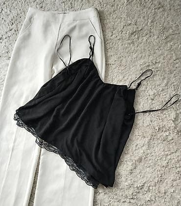 Zara boho svecana majica u crnoj boji. Bratele tanke tanke podesive na lalafo.rs — 2 Zara boho svecana majica u crnoj boji. Bratele tanke tanke podesive — 2