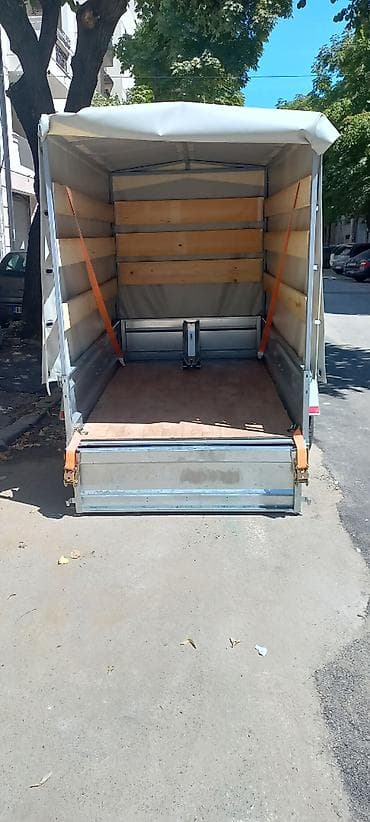 Transport: Iznajmljivanje prikolice sa ceradom Prikolica platforma sa ceradom za at lalafo.rs — 6 Transport: Iznajmljivanje prikolice sa ceradom Prikolica platforma sa ceradom za — 6