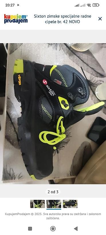 Safety work boots: Sixton Peak zimske specijalne radne cipele – broj 42 - Model sa at lalafo.rs — 2 Safety work boots: Sixton Peak zimske specijalne radne cipele – broj 42 - Model sa — 2