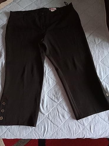Ženske 3/4 pantalone, marke Karina Bugarska. Vel. 54. Materijal na lalafo.rs — 1 Ženske 3/4 pantalone, marke Karina Bugarska. Vel. 54. Materijal — 1