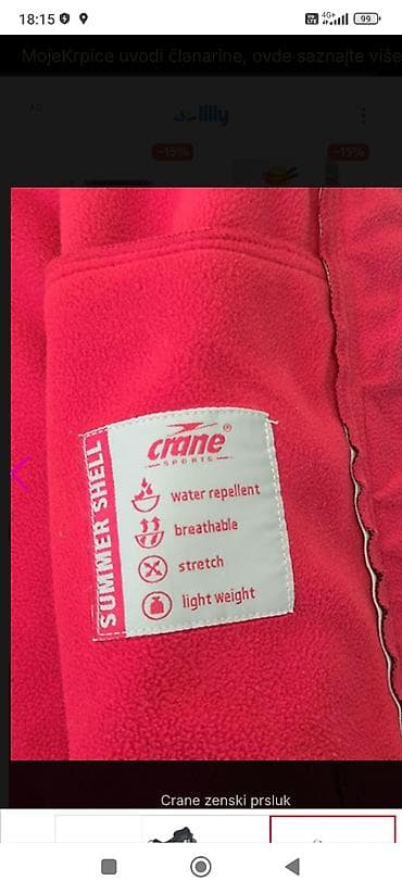 zenske broj: RASPRODAJA!!Crni ženski prsluk marke Crane, idealan za letnje at lalafo.rs — 3 zenske broj: RASPRODAJA!!Crni ženski prsluk marke Crane, idealan za letnje — 3