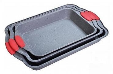 Set granitnih tepsija RP3 NOVO. SET GRANITNIH TEPSIJA RP3 na lalafo.rs Set granitnih tepsija RP3 NOVO. SET GRANITNIH TEPSIJA RP3