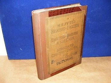 Najveci hrvatsko-engleski i englesko-hrvatski rijecnik 1917s točnim na lalafo.rs — 1 Najveci hrvatsko-engleski i englesko-hrvatski rijecnik 1917s točnim — 1