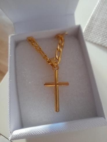 GUESS lančić sa priveskom krst - Brend: GUESS (originalna kutija na lalafo.rs GUESS lančić sa priveskom krst - Brend: GUESS (originalna kutija