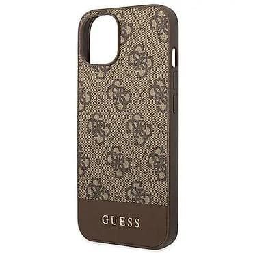 Maska Guess Hc PC/TPU 4G Bottom Stripe za iPhone 14 6.1 braon na lalafo.rs — 4 Maska Guess Hc PC/TPU 4G Bottom Stripe za iPhone 14 6.1 braon — 4