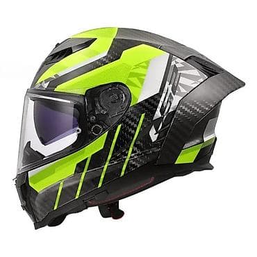 cepaci za drva: LS2 integralna motociklistička kaciga – karbonska školjka, crno/neon na lalafo.rs — 4 cepaci za drva: LS2 integralna motociklistička kaciga – karbonska školjka, crno/neon — 4