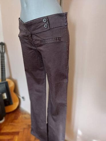 pantalone butiku ali: ZARA PANTALONE Klasične ženske pantalone ravnog kroja, tamno braon na lalafo.rs — 4 pantalone butiku ali: ZARA PANTALONE Klasične ženske pantalone ravnog kroja, tamno braon — 4