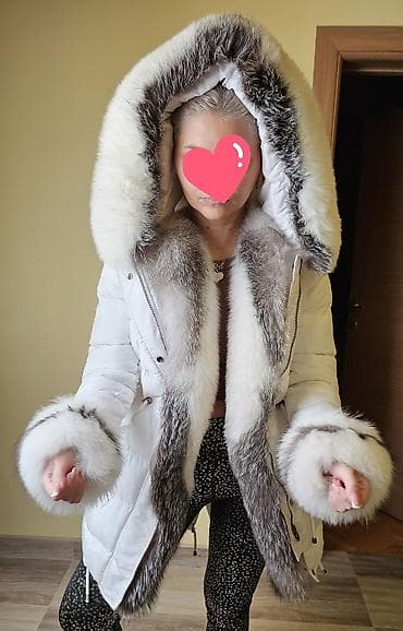 Burgije: Ženska zimska jakna sa pravim krznom nova - Boja: bela - Topla na lalafo.rs — 6 Burgije: Ženska zimska jakna sa pravim krznom nova - Boja: bela - Topla — 6