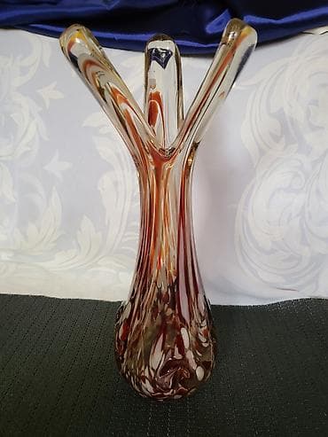 Vases and pots: Vaza 1 murano Dragan Drobnjak rucni rad iz 70ih. Vaza duvano at lalafo.rs — 6 Vases and pots: Vaza 1 murano Dragan Drobnjak rucni rad iz 70ih. Vaza duvano — 6
