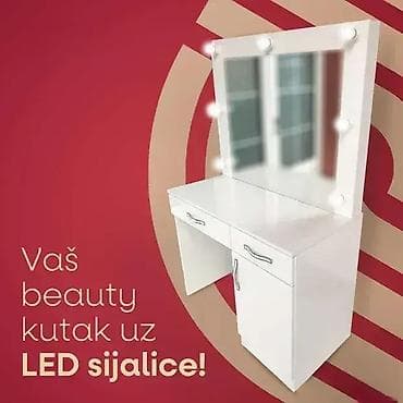 💄 STO ZA ŠMINKANJE 4 – SAVRŠEN KUTAK ZA VAŠU LEPOTU! ✔ Moderan i at lalafo.rs — 1 💄 STO ZA ŠMINKANJE 4 – SAVRŠEN KUTAK ZA VAŠU LEPOTU! ✔ Moderan i — 1