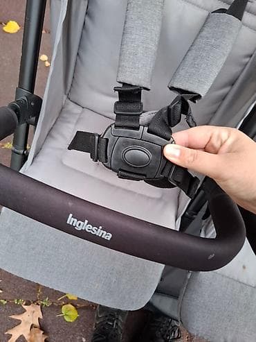 Duple sportske kolica Inglesina – siva, model za blizance ili dvoje na lalafo.rs — 6 Duple sportske kolica Inglesina – siva, model za blizance ili dvoje — 6