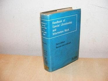 Handbook of special librarianship and information work Aslib Wilfred na lalafo.rs Handbook of special librarianship and information work Aslib Wilfred