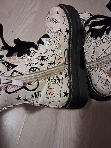 Dečje čizme sa pertlama i bočnim rajsferšlusom - Model: gležnjače sa na lalafo.rs — 5 Dečje čizme sa pertlama i bočnim rajsferšlusom - Model: gležnjače sa — 5