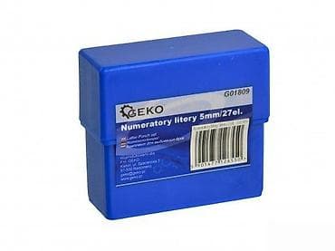 cista koza broj: Set čeličnih udarnih štambilja – slova, 5 mm (27 delova) - Komplet at lalafo.rs — 4 cista koza broj: Set čeličnih udarnih štambilja – slova, 5 mm (27 delova) - Komplet — 4