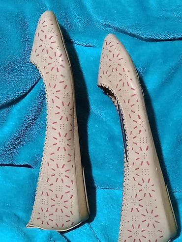 Ženske baletanke/bež ravne cipele - Boja: bež sa perforiranim uzorkom na lalafo.rs — 3 Ženske baletanke/bež ravne cipele - Boja: bež sa perforiranim uzorkom — 3