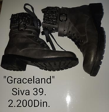 Čizme, 39, bоја - Siva na lalafo.rs Čizme, 39, bоја - Siva