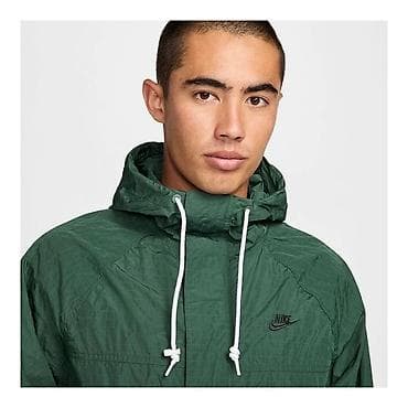 kozna jakna sa: NIKE Logo Embroidered Hooded Zip-Up Jacket Men Jackets Green vel. S na lalafo.rs — 2 kozna jakna sa: NIKE Logo Embroidered Hooded Zip-Up Jacket Men Jackets Green vel. S — 2