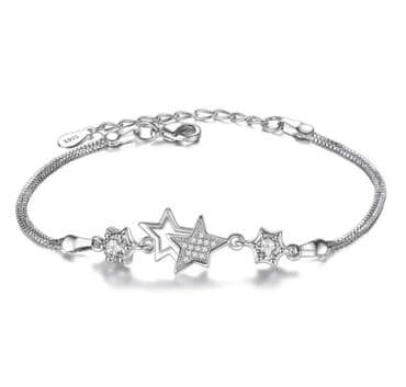 Lančana narukvica, Materijal: Cirkon na lalafo.rs Lančana narukvica, Materijal: Cirkon