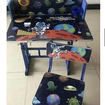 Dečiji set – podesivi radni sto sa stolicom - Namenjen za decu za na lalafo.rs — 5 Dečiji set – podesivi radni sto sa stolicom - Namenjen za decu za — 5