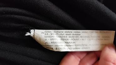 Bershka crna mini haljina sa puf rukavima od prozirnog tila. - Model na lalafo.rs — 9 Bershka crna mini haljina sa puf rukavima od prozirnog tila. - Model — 9