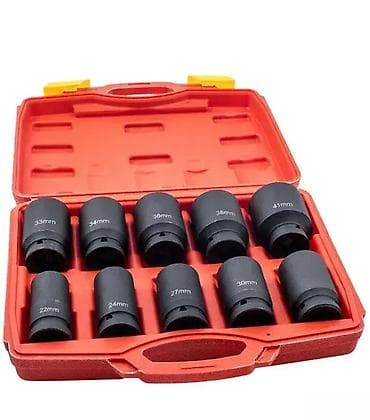 Kovane gedore za udarni odvijač 3/4″ – set od 10 komada Profesionalni na lalafo.rs — 1 Kovane gedore za udarni odvijač 3/4″ – set od 10 komada Profesionalni — 1