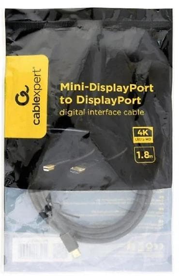 Construction & Repair Materials: Cablexpert Mini DisplayPort to DisplayPort kabl – 1.8 m, 4K Ultra HD at lalafo.rs — 2 Construction & Repair Materials: Cablexpert Mini DisplayPort to DisplayPort kabl – 1.8 m, 4K Ultra HD — 2