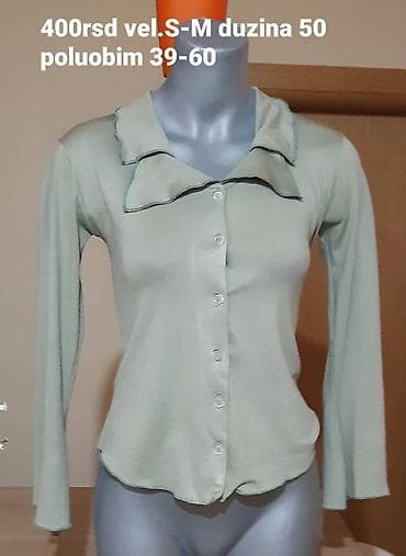 zenske broj: Las Brisas ženska bluza na kopčanje - Boja: svetlo zelena/menta - at lalafo.rs — 1 zenske broj: Las Brisas ženska bluza na kopčanje - Boja: svetlo zelena/menta - — 1