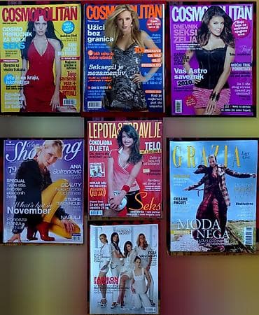 zenske broj: COSMOPOLITAN, Lepota & Zdravlje, Glam Shopping, GRAZIA, ELLE at lalafo.rs — 1 zenske broj: COSMOPOLITAN, Lepota & Zdravlje, Glam Shopping, GRAZIA, ELLE — 1
