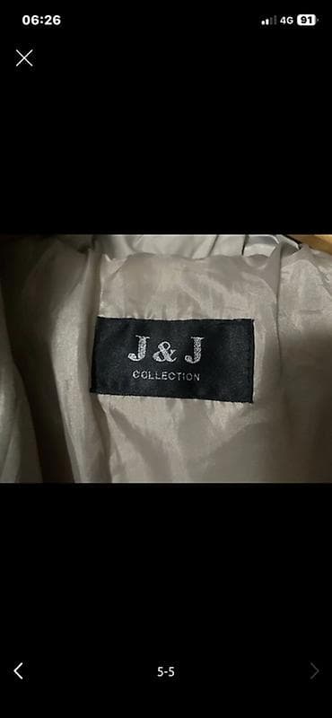 Ženska zimska jakna s kapuljačom u bež/sivoj nijansi. - Model: duža na lalafo.rs — 5 Ženska zimska jakna s kapuljačom u bež/sivoj nijansi. - Model: duža — 5