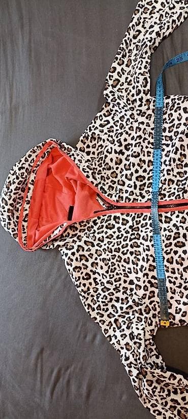 Ženska lagana atraktivna jakna duks sa leopard printom i kapuljačom - na lalafo.rs — 8 Ženska lagana atraktivna jakna duks sa leopard printom i kapuljačom - — 8