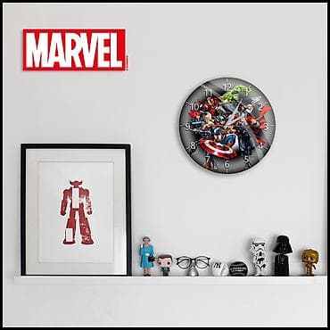 Zidni sat, Marvel Avengers, sjajni, reflektirajući premaz brojčanika na lalafo.rs — 2 Zidni sat, Marvel Avengers, sjajni, reflektirajući premaz brojčanika — 2