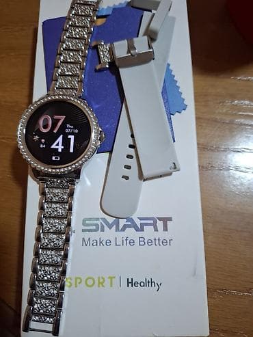 Pametni sat – elegantni ženski model sa metalnom narukvicom ukrašenom na lalafo.rs — 2 Pametni sat – elegantni ženski model sa metalnom narukvicom ukrašenom — 2