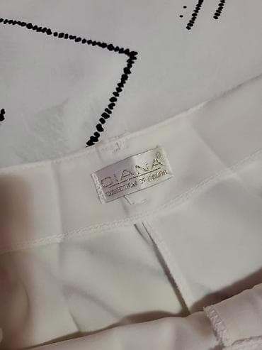 pantalone gina benotti: Dve ženske elegantne pantalone – jedan par u bež, drugi u beloj boji na lalafo.rs — 5 pantalone gina benotti: Dve ženske elegantne pantalone – jedan par u bež, drugi u beloj boji — 5
