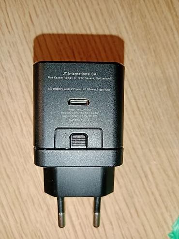 USB-C zidni punjač – JT International SA, model WA-UN-06A. MADE IN na lalafo.rs — 3 USB-C zidni punjač – JT International SA, model WA-UN-06A. MADE IN — 3