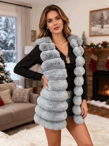 Krzneni prsluk 3700 dinara na lalafo.rs — 4 Krzneni prsluk 3700 dinara — 4