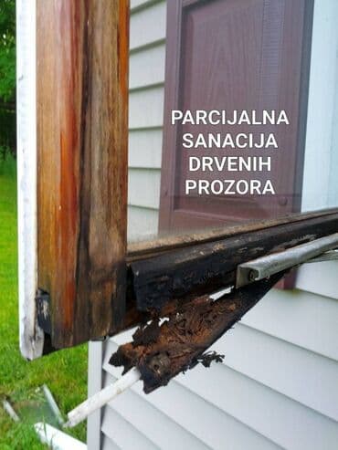 Parcijalna sanacija drvenih prozora - Stručno uklanjanje trulog i at lalafo.rs Parcijalna sanacija drvenih prozora - Stručno uklanjanje trulog i