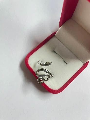 Srebrni prsten “zmijica” – podesiv - Materijal: metal u srebrnoj at lalafo.rs — 4 Srebrni prsten “zmijica” – podesiv - Materijal: metal u srebrnoj — 4