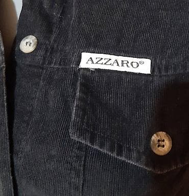 Azzaro ženska košulja/jaknica od somota - Boja: crna - Materijal na lalafo.rs — 3 Azzaro ženska košulja/jaknica od somota - Boja: crna - Materijal — 3